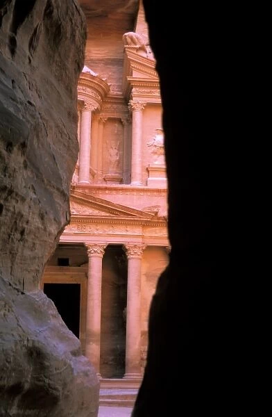Asia, Jordan, Petra. The Treasury
