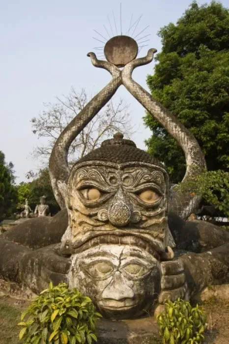 Framed Print : Asia, Laos