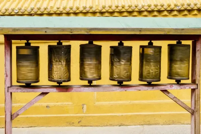 Framed Print : Asia, Mongolia, Ulaanbaatar, Gandantegchinlen (Gandan) Monastery. Prayer wheels Framed Print : Asia, Mongolia, Ulaanbaatar, Gandantegchinlen (Gandan) Monastery. Prayer wheels