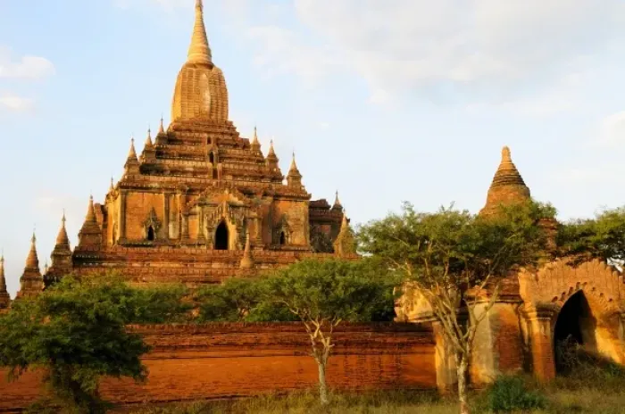 Framed Print : Asia, Myanmar (Burma), Bagan (Pagan). The Sulamani temple at Bagan Framed Print : Asia, Myanmar (Burma), Bagan (Pagan). The Sulamani temple at Bagan