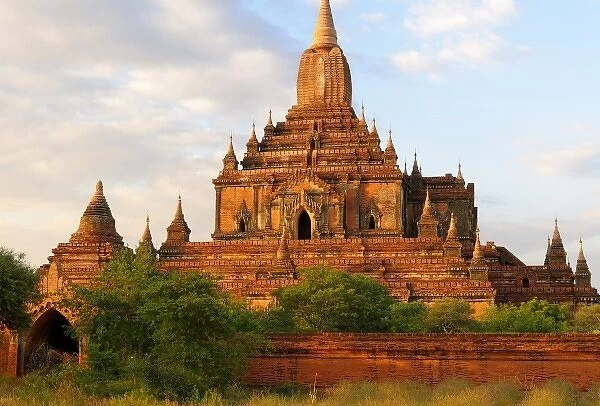 Asia, Myanmar (Burma), Bagan (Pagan). The Sulamani temple at Bagan