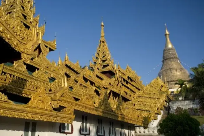 Framed Print : Asia, Myanmar, Yangon. Golden stupa of Shwedagon Pagoda, largest in Burma Framed Print : Asia, Myanmar, Yangon. Golden stupa of Shwedagon Pagoda, largest in Burma
