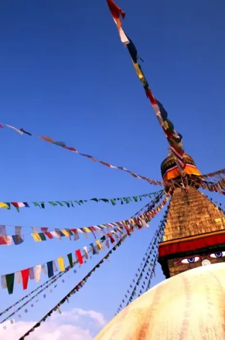 Framed Print : Asia, Nepal, Boudhanath Stupa