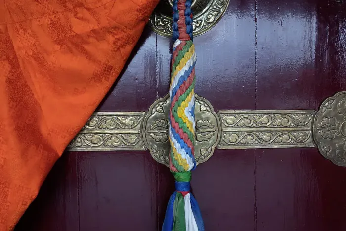 Framed Print : Asia, Nepal, Pokhara. Close-up of door at Jangchub Choeling Buddhist Monastery Framed Print : Asia, Nepal, Pokhara. Close-up of door at Jangchub Choeling Buddhist Monastery