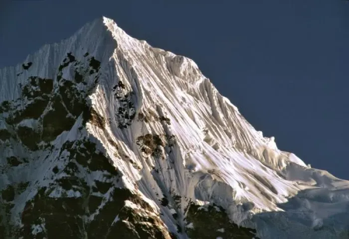 Framed Print : Asia, Nepal, Sagarmatha NP. Early light glistens off the face of Tawache Peak in Framed Print : Asia, Nepal, Sagarmatha NP. Early light glistens off the face of Tawache Peak in