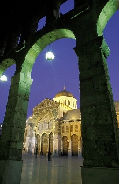 Asia, Syria, Damascus. Umayyad Mosque