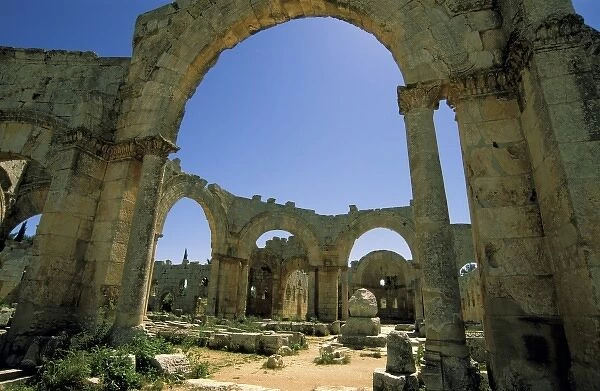 Asia, Syria. St. Simeon Monastery