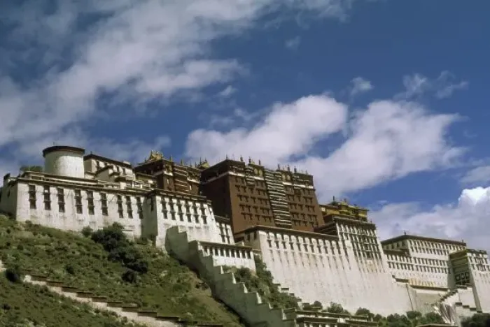 Framed Print : Asia, Tibet, Lhasa. Potala Palace Framed Print : Asia, Tibet, Lhasa. Potala Palace