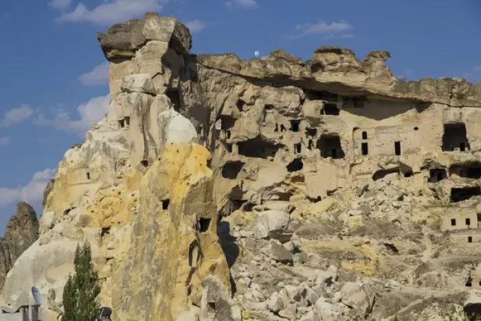 Framed Print : Asia, Turkey. Christian Cave Churches and Monasteries in Cappadocia Turkey
