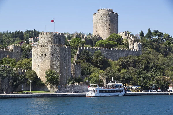 Asia, Turkey, Istanbul city walls which are 22 km long and date back to the 5th century