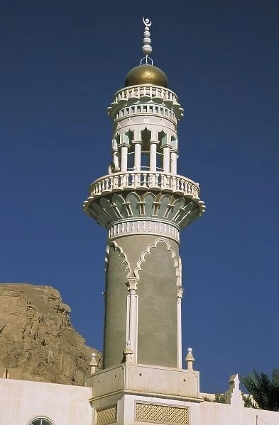 Asia, Yemen, Tarim. Al-Jawhari Mosque
