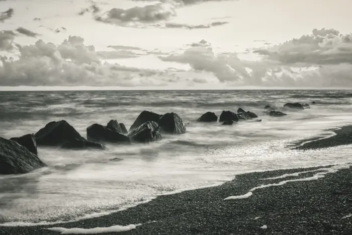 Framed Print : Atlantic Ocean Beach at Sunrise Framed Print : Atlantic Ocean Beach at Sunrise