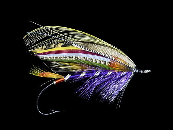 Atlantic Salmon Fly designs Purple Queen