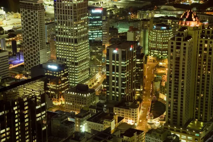 Framed Print : Auckland Central Business District viewed from Skytower, Auckland, North Island, New Zealand Framed Print : Auckland Central Business District viewed from Skytower, Auckland, North Island, New Zealand