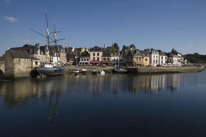 Framed Print : Auray, Morbihan, Brittany, France