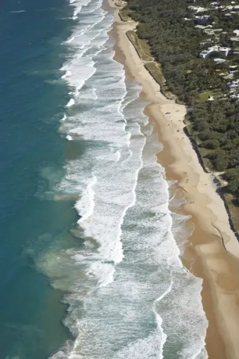 Framed Print : Australia, Queensland, Sunshine Coast, Sunshine Beach - aerial Framed Print : Australia, Queensland, Sunshine Coast, Sunshine Beach - aerial