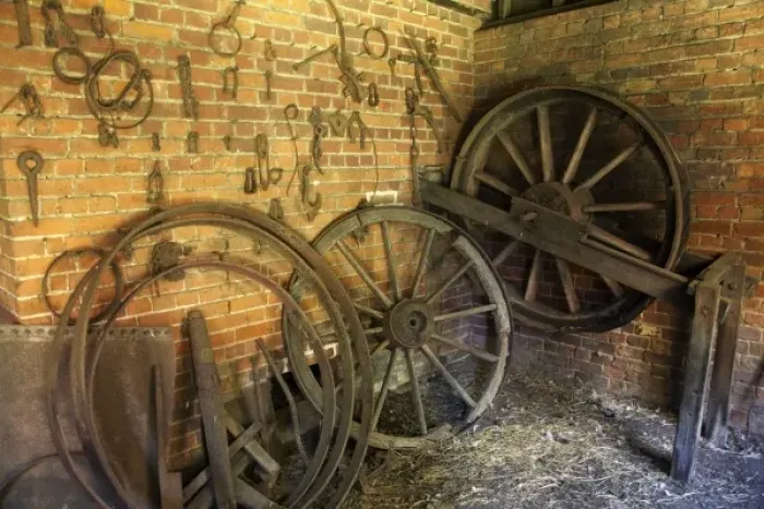 Framed Print : Australia. Blacksmiths Shop, Brickendon Historical Farming Village Framed Print : Australia. Blacksmiths Shop, Brickendon Historical Farming Village