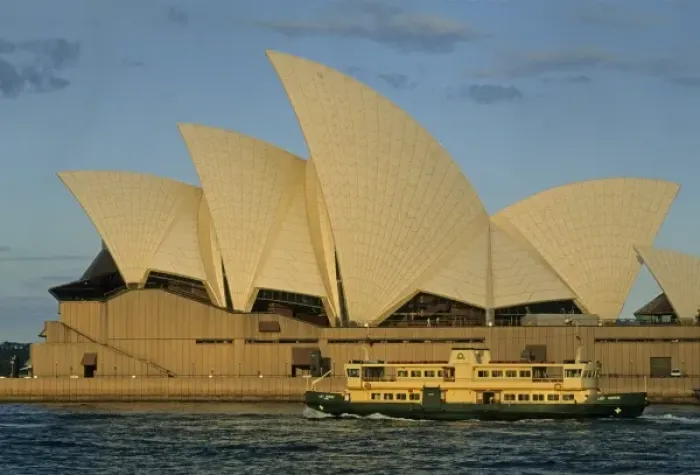 Framed Print : Australia, Sydney, Sydney Opera House, shell-like architecture Framed Print : Australia, Sydney, Sydney Opera House, shell-like architecture