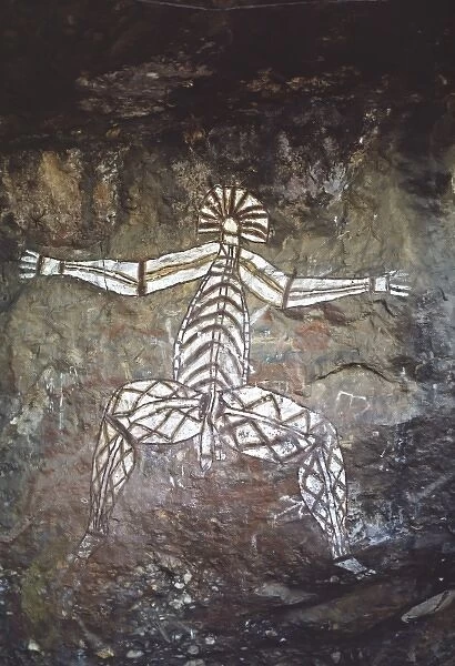 Australia; Northern Territory; Kakadu NP, Nourlangie Rock, Anbangbang Art Site