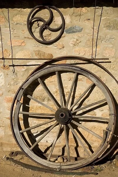 Australia. Wagon Wheel, Historic Telegraph Station