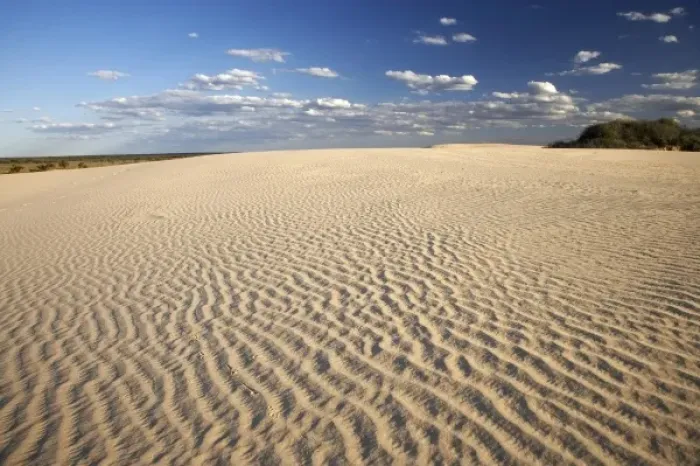 Framed Print : Australia. Sand Dunes, Mungo National Park, Outback New South Wales, Australia