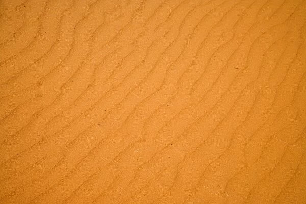 Australia. Ripples in Sand Dunes, Strzelecki Track, Outback, South Australia, Australia