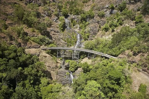 Australia. Stoney Creek Falls, Kuranda Scenic Railway