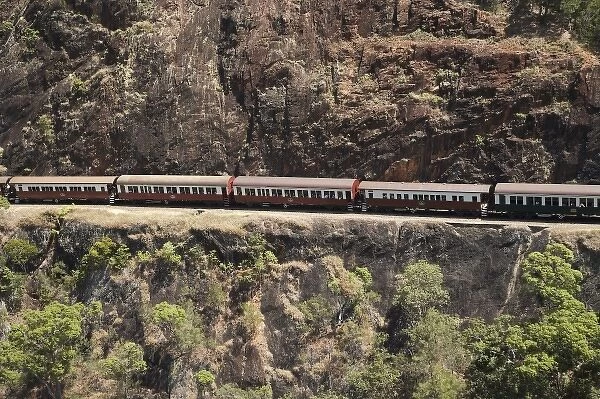 Australia. Kuranda Scenic Railway at Red Bluff