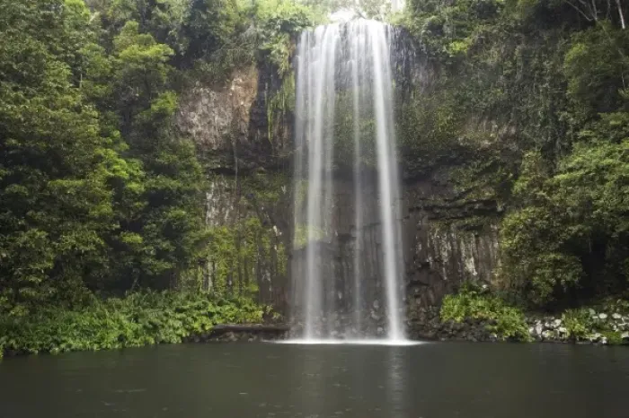 Framed Print : Australia. Millaa Millaa Falls, Atherton Tableland, Queensland, Australia