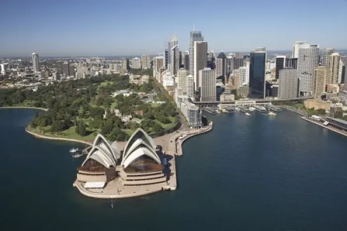Framed Print : Australia, New South Wales, Sydney, Sydney Opera House, Royal Botanic Gardens, Central Business District Framed Print : Australia, New South Wales, Sydney, Sydney Opera House, Royal Botanic Gardens, Central Business District