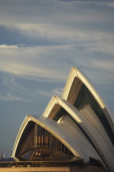 Australia, New South Wales, Sydney, Early Light on Sydney Opera House