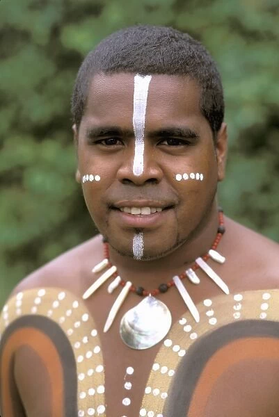 Australia, Queensland, Aboriginal Native, Model Released (MR)