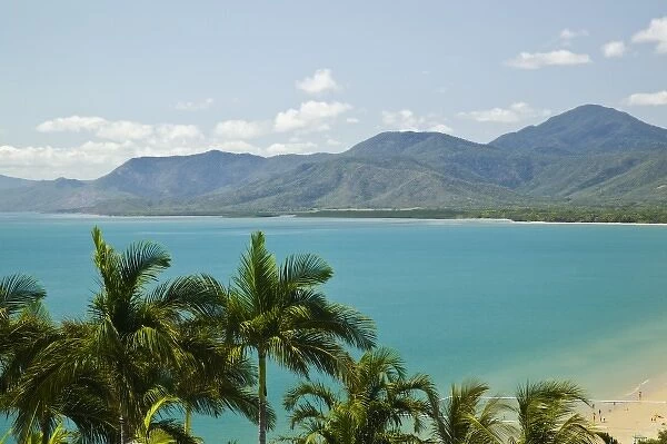 Australia, Queensland, North Coast, Port Douglas. Trinity Bay view from Flagstaff Hill Lookout