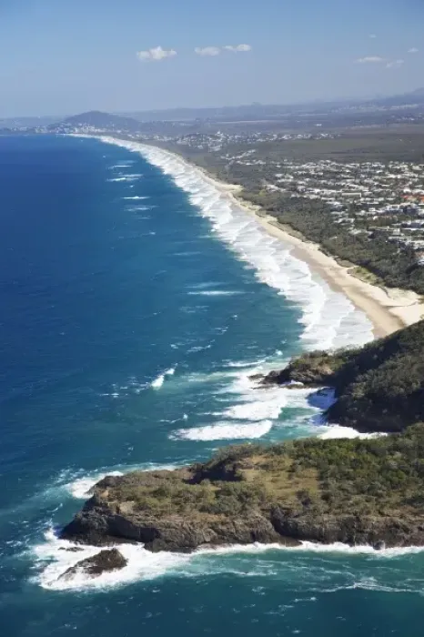 Framed Print : Australia, Queensland, Sunshine Coast, Sunshine Beach, near Noosa Heads - aerial Framed Print : Australia, Queensland, Sunshine Coast, Sunshine Beach, near Noosa Heads - aerial