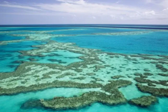 Framed Print : Australia, Queensland, Whitsunday Coast, Great Barrier Reef. Aerial of the Great Framed Print : Australia, Queensland, Whitsunday Coast, Great Barrier Reef. Aerial of the Great