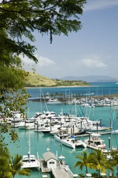 Framed Print : Australia, Queensland, Whitsunday Coast, Hamilton Island. Hamilton Island Harbour Framed Print : Australia, Queensland, Whitsunday Coast, Hamilton Island. Hamilton Island Harbour