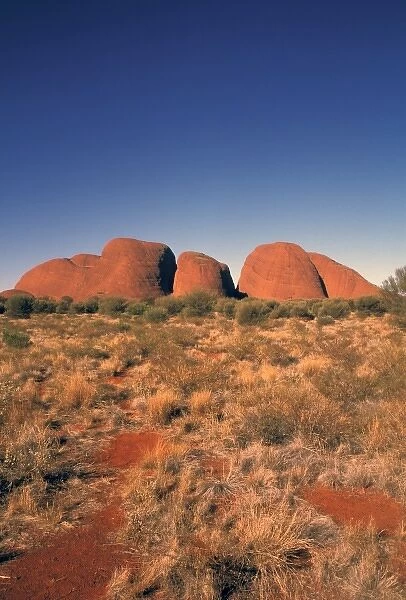 Australia, Uluru Kata Tjura National Park. The Olgas