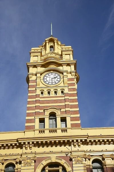 Australia, Victoria, Melbourne, Clock Tower, Flinders Street Station