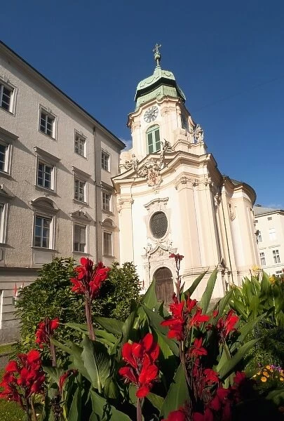 Austria, Linz. The Seminarkirche church (seminary church) in Linz, one of Austria s