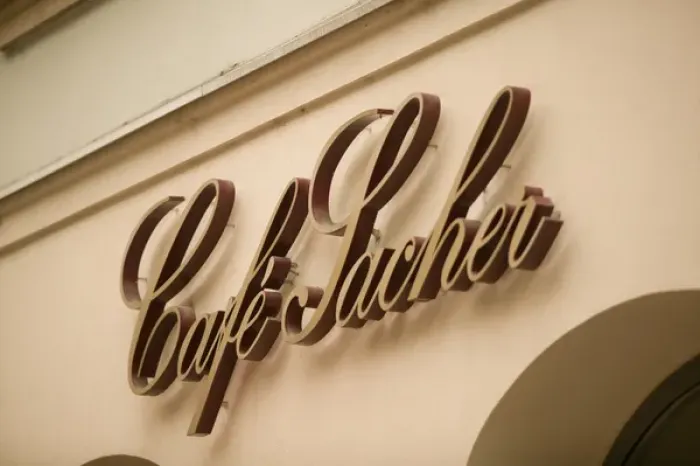 Framed Print : AUSTRIA-STYRIA (Stiermark)- GRAZ: Herrengasse- Pedestrian Zone Cafe Sacher Sign Framed Print : AUSTRIA-STYRIA (Stiermark)- GRAZ: Herrengasse- Pedestrian Zone Cafe Sacher Sign