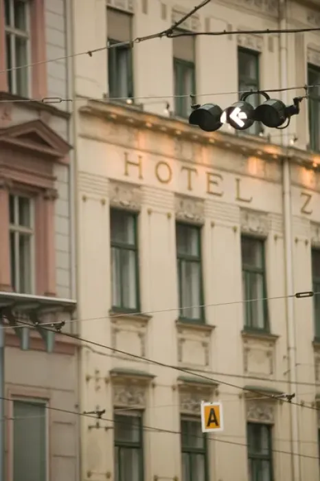 Framed Print : AUSTRIA-STYRIA (Stiermark)- GRAZ: Sackstrasse- Hotel Erherzog Johan  /  Detail