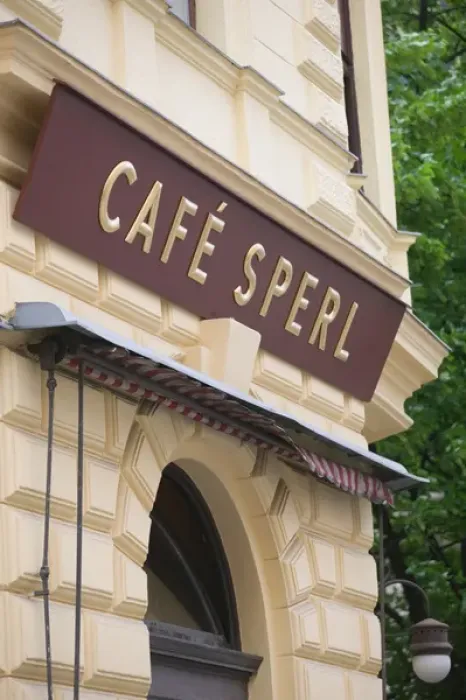 Framed Print : AUSTRIA-Vienna: Cafe Sperl - Vienese Cafe (and favorite cafe of young Adolf Hitler) Framed Print : AUSTRIA-Vienna: Cafe Sperl - Vienese Cafe (and favorite cafe of young Adolf Hitler)