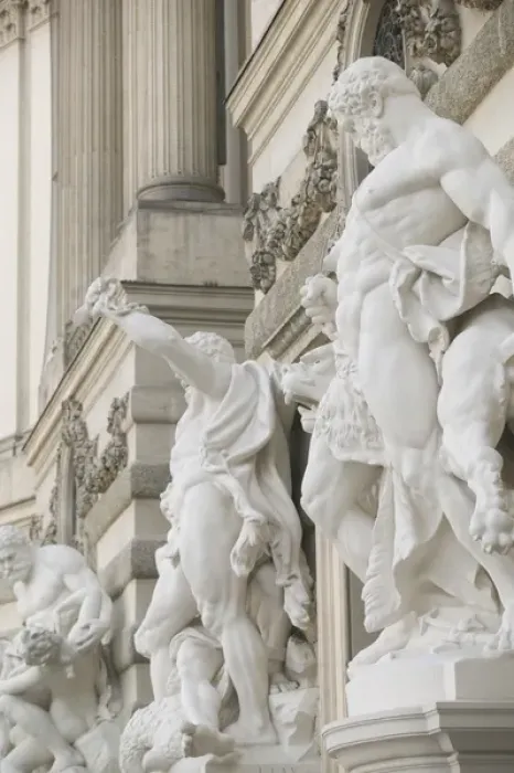 Framed Print : AUSTRIA-Vienna: Hofburg: Michaelertor Statues Framed Print : AUSTRIA-Vienna: Hofburg: Michaelertor Statues