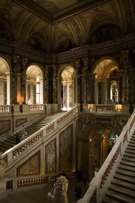 Framed Print : AUSTRIA-Vienna : Kunsthistorisches Museum  /  Fine Arts Museum Museum Entrance