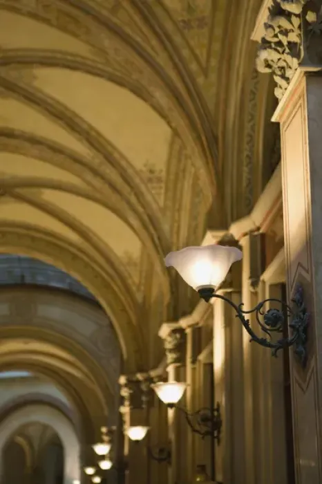 Framed Print : AUSTRIA-Vienna: Palais Ferstel  /  Shopping Gallery Interior