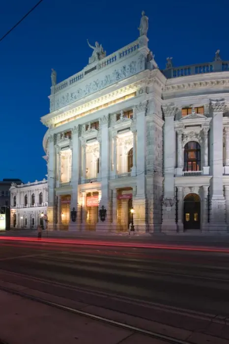 Framed Print : AUSTRIA-Vienna: Vienna Burgtheater / Theater (b. 1888) / Evening Framed Print : AUSTRIA-Vienna: Vienna Burgtheater / Theater (b. 1888) / Evening