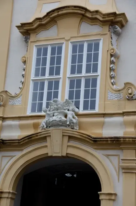 Framed Print : Austria, Wachau Valley, Melk. 900 year old baroque Melk Abbey (aka Benediktinerstift)