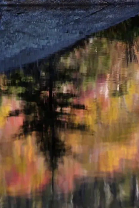 Framed Print : Autumn colors reflected on Beaver Pond, New Hampshire Framed Print : Autumn colors reflected on Beaver Pond, New Hampshire