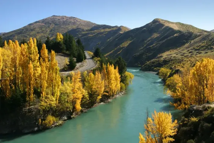 Framed Print : Autumn Colours, Kawarau River, Kawarau Gorge, South Island, New Zealand Framed Print : Autumn Colours, Kawarau River, Kawarau Gorge, South Island, New Zealand
