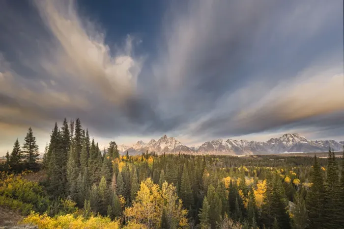 Framed Print : Autumn sunrise view of Teton Range, Grand Teton National Park, Wyoming Framed Print : Autumn sunrise view of Teton Range, Grand Teton National Park, Wyoming